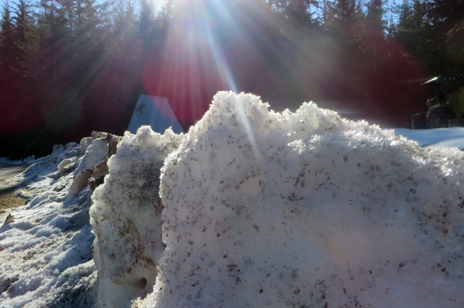 Sparkling Snow Mounds