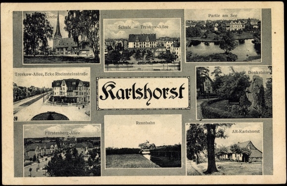 Berlin-Karlshorst (Old Postcard) - Photo Credit: akpool.de