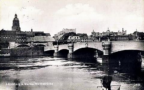 The Warthe Bridge at Landsberg