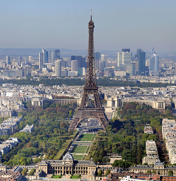 Eiffel Tower Paris - Photo Credit: wilipedia.org